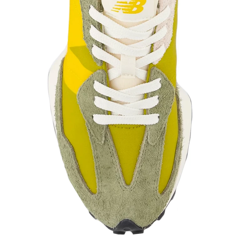 Кроссовки New Balance 327 / Унисекс / 40.5 / Зеленый/Желтый photo 5