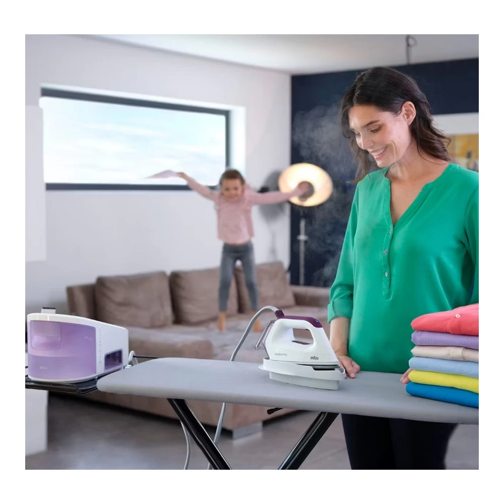 Generator de aburi Braun IS3155VI, 2400 W, Aluminiu photo 8