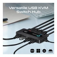 USB Hub Promate Media Switch-KVM thumbnav 2