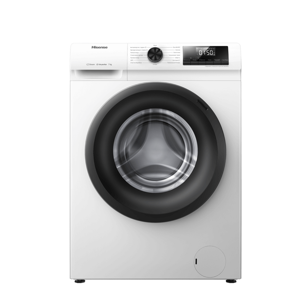 Masina de spalat Hisense WFQP7012EVM 7 kg / 1200 rot/min / C / Alb photo 1 Masina de spalat Hisense WFQP7012EVM 7 kg / 1200 rot/min / C / Alb photo 1
