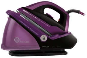 Generator de aburi Sencor SSI0710VT, 2500 W, 180 g/min si mai mult g/min, 2000 ml, Violet 