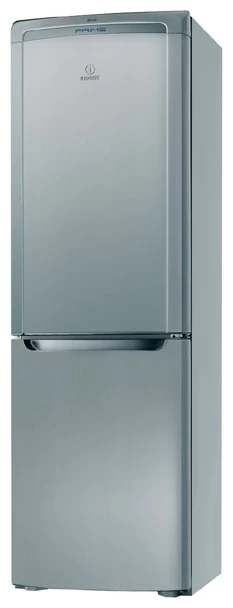 Frigider cu doua usi Indesit PBAA34VX / 366 l / 200 cm / A+ / Gri photo 1
