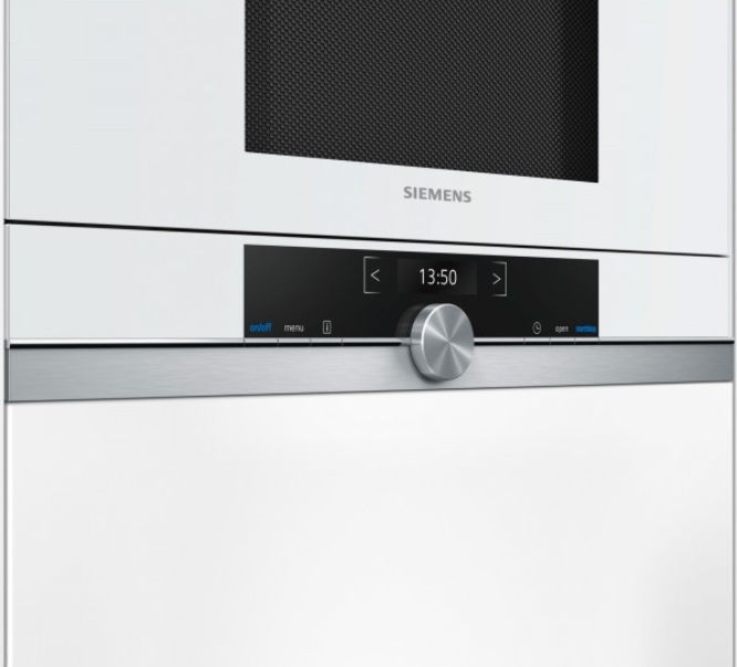 Cuptor cu microunde Siemens BF634RGW1 900 W / 21 l / Alb photo 2