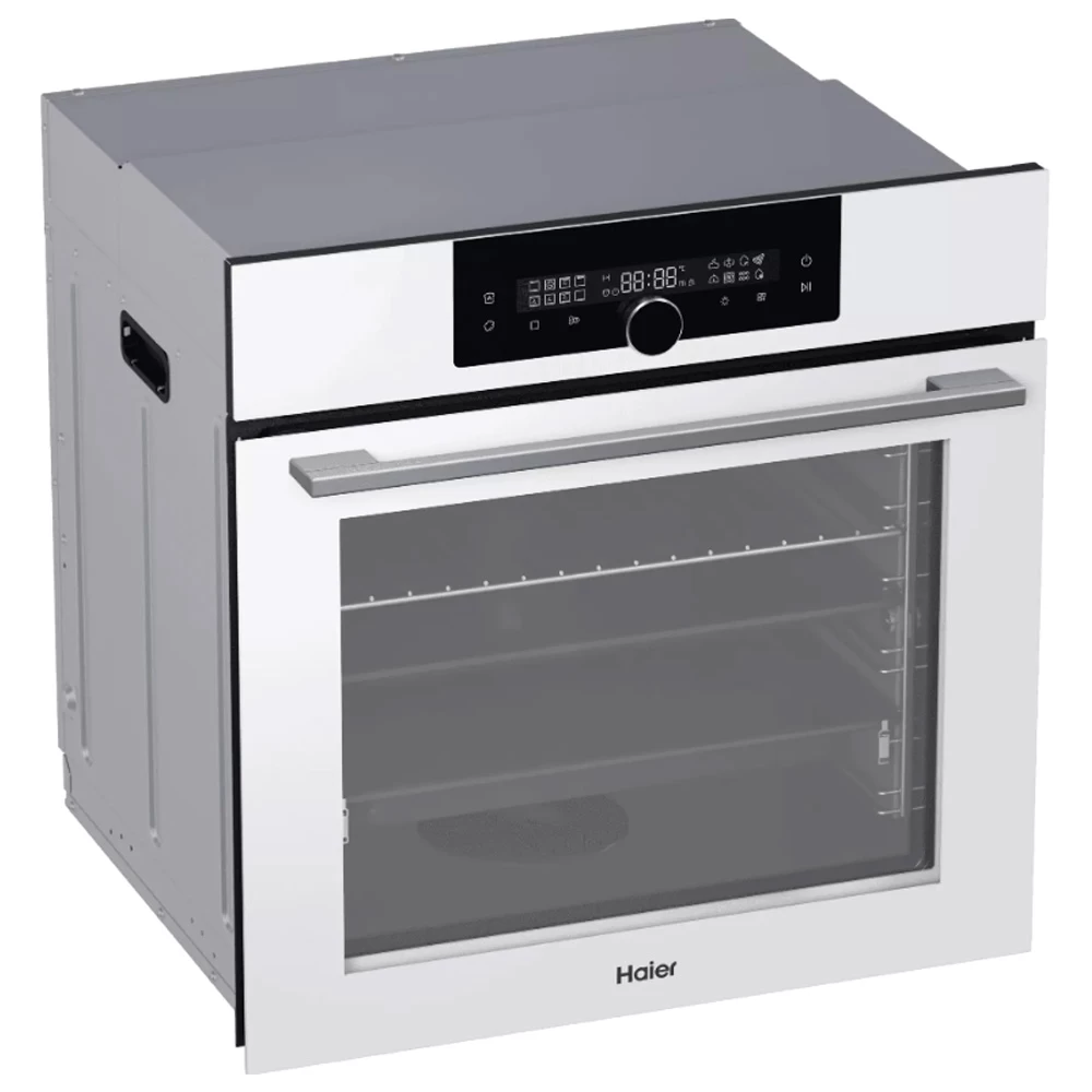 Встраиваемый духовой шкаф Haier HOQ-F6QSN3WB / 72 л. / A++ / Белый photo 2