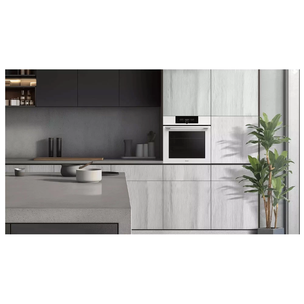 Встраиваемый духовой шкаф Haier HOQ-F6QSN3WB / 72 л. / A++ / Белый photo 4