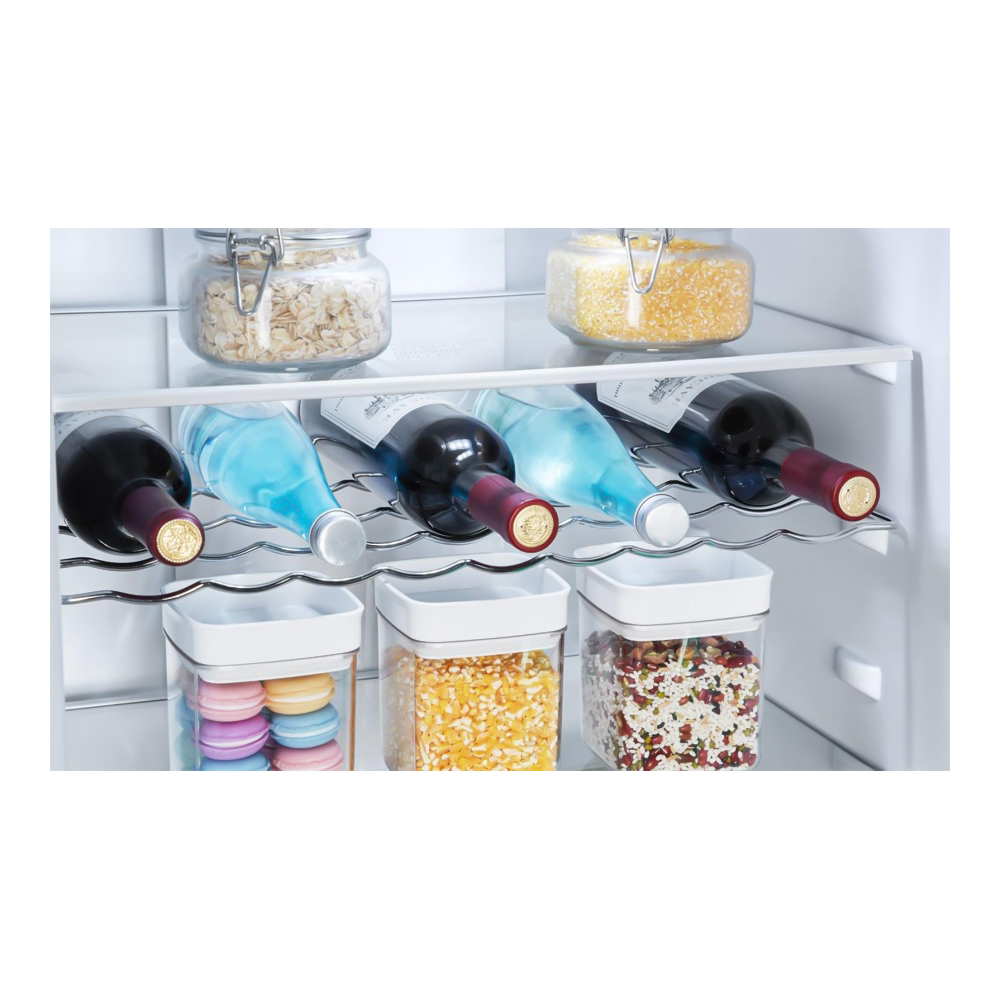Frigider cu doua usi Hisense RB390N4CWD / 304 l / 186 cm / D / Alb photo 4
