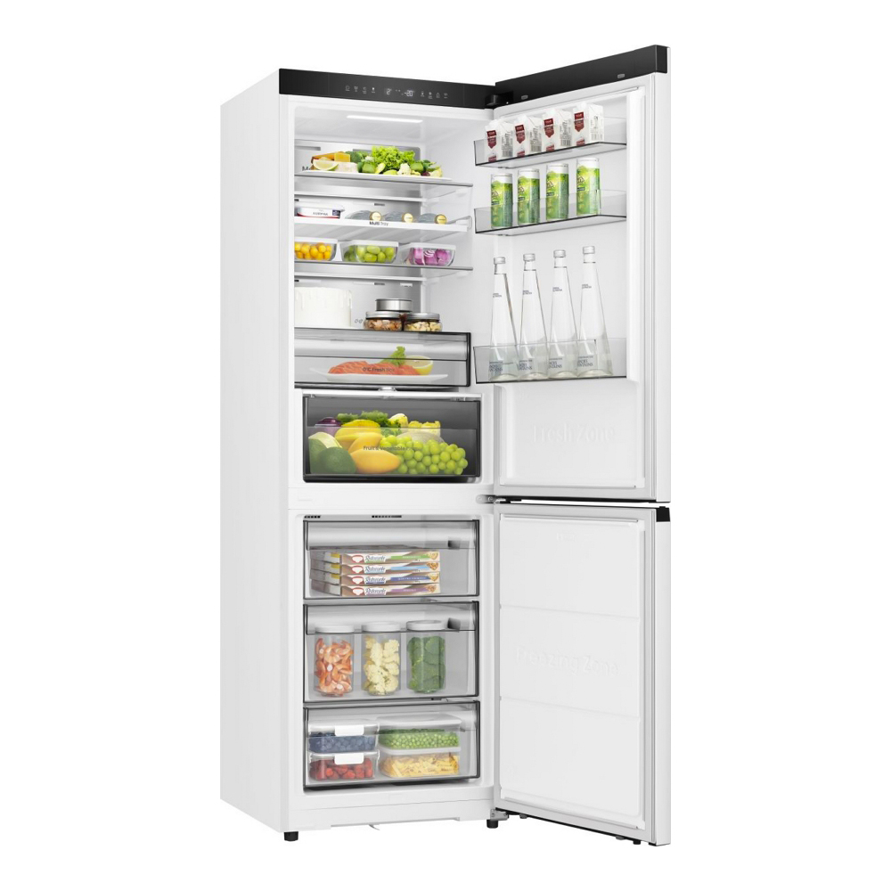Frigider cu doua usi Hisense RB3K330SAWD / 330 l / 185.6 cm / D / Alb photo 2