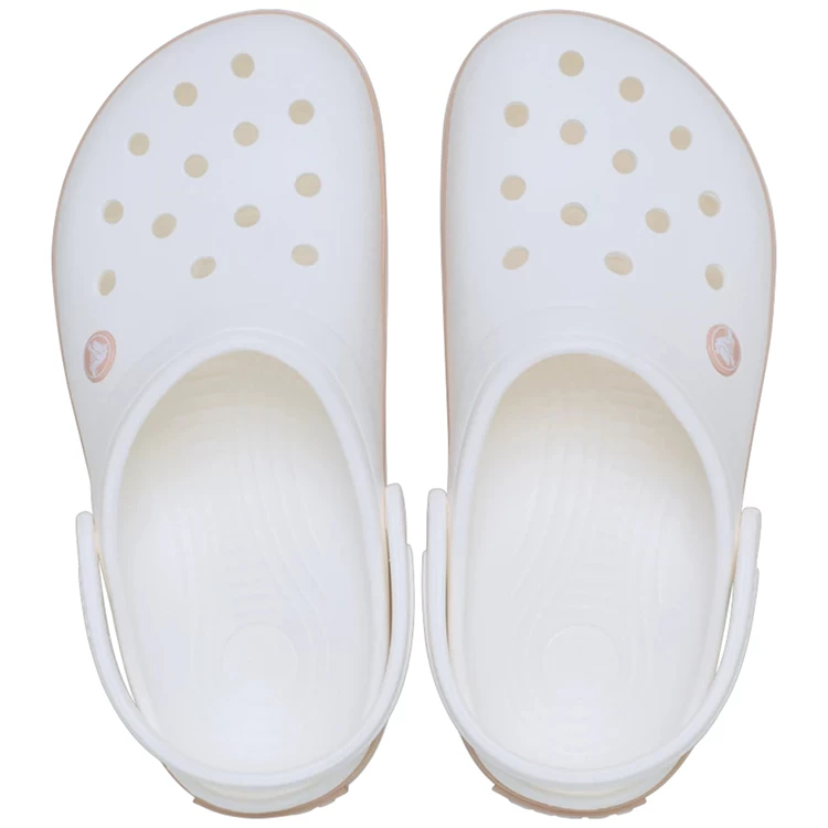 Шлепанцы Crocs Crocband / Женский / 39-40 / Белый photo 4