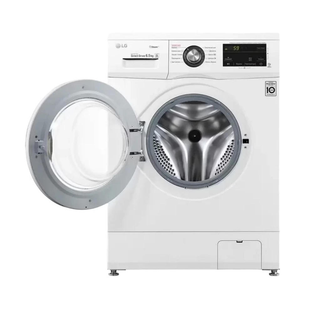 Стиральная машина LG F2J3WY5WE 6.5 кг / 1200 об/мин / E / Белый photo 2