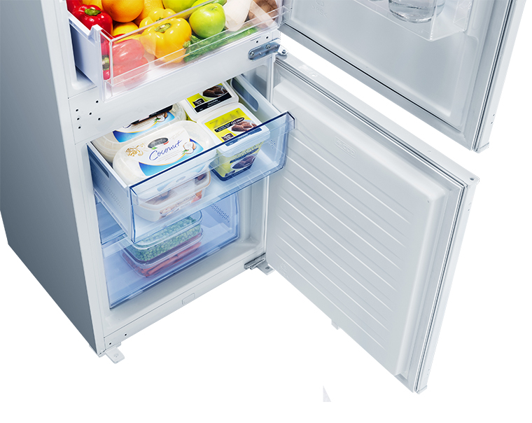 Frigider cu doua usi Hisense RIB312F4AWF / 257 l / 177.2 cm / F / Alb photo 3