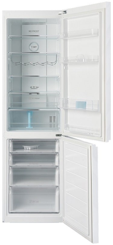 Frigider cu doua usi Haier C2F637CGWG / 386 l / 199.8 cm / A+ / Alb photo 2