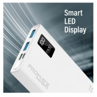 Внешний аккумулятор Promate BOLT-10 Pro White thumbnav 4