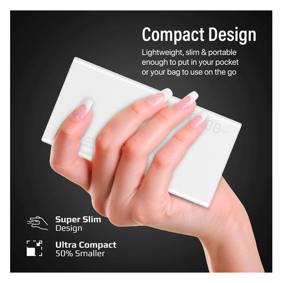 Внешний аккумулятор Promate 20 BOLT-20Pro White photo 7