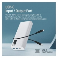 Внешний аккумулятор Promate BOLT-20Pro White thumbnav 8