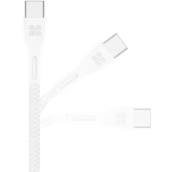 Cablu USB-A - USB Type-C Promate PowerBeam-C 1.2 /1.2m /Alba photo 4