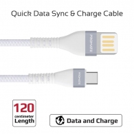 Кабель USB-A - USB Type-C Promate VigoRay-C White thumbnav 2