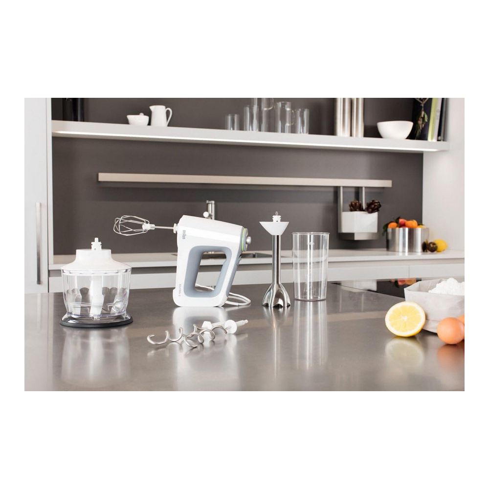 Миксер Ручной Braun HM5137WH / 9 скоростей / Белый photo 6