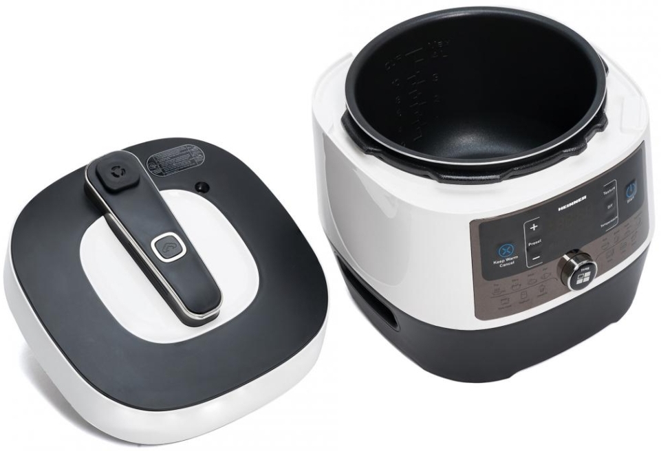 Мультиварка Heinner HPCK6WH /3-4.9 л / 900 / 14авто-программ / Белый photo 3