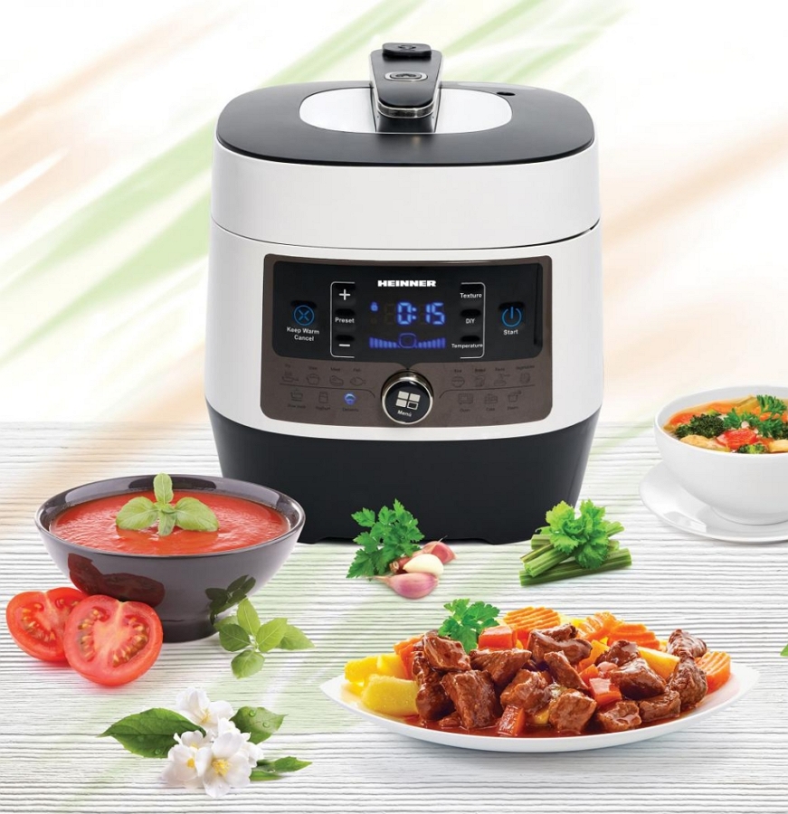 Мультиварка Heinner HPCK6WH /3-4.9 л / 900 / 14авто-программ / Белый photo 4