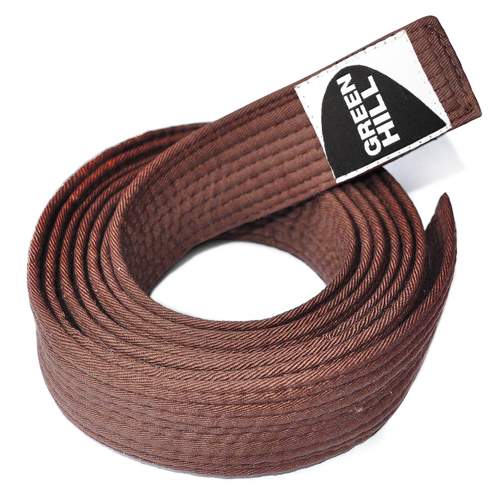 Пояс каратэ Green Hill KBO-1014 Karate Belt 280cm Коричневый photo 1 Пояс каратэ Green Hill KBO-1014 Karate Belt 280cm Коричневый photo 1
