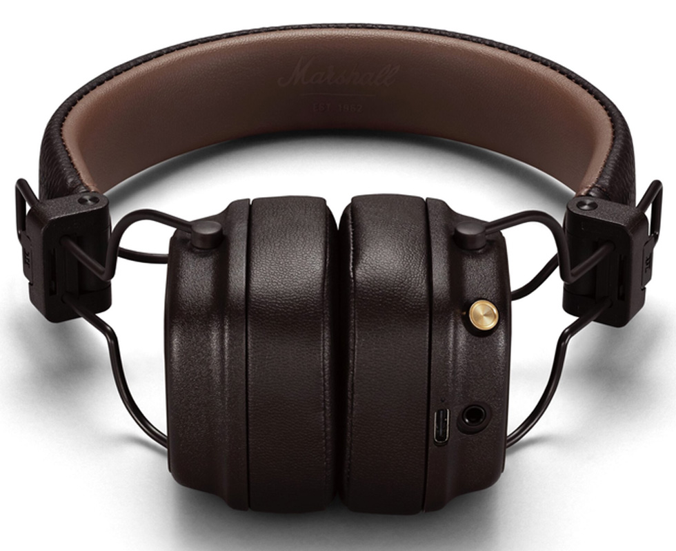 Наушники Marshall Major IV Коричневый Беспроводные / Дом и Офис / Коричневый photo 2