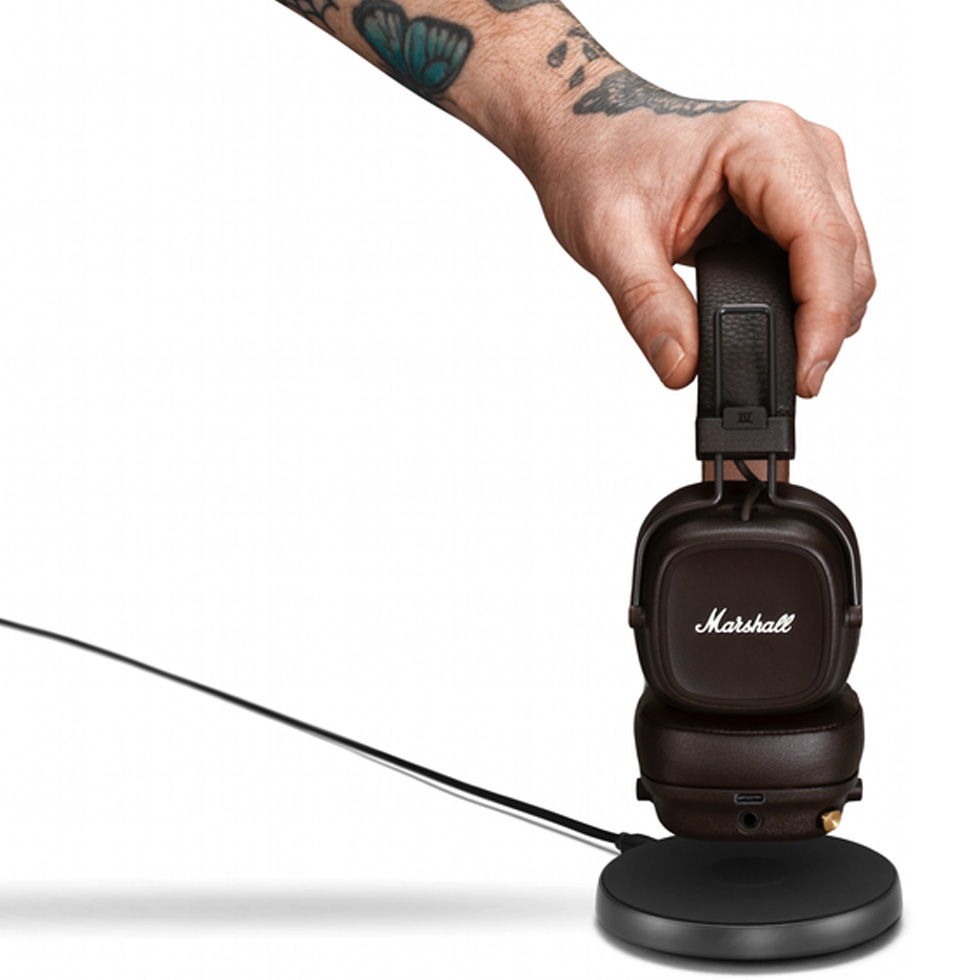 Наушники Marshall Major IV Коричневый Беспроводные / Дом и Офис / Коричневый photo 4