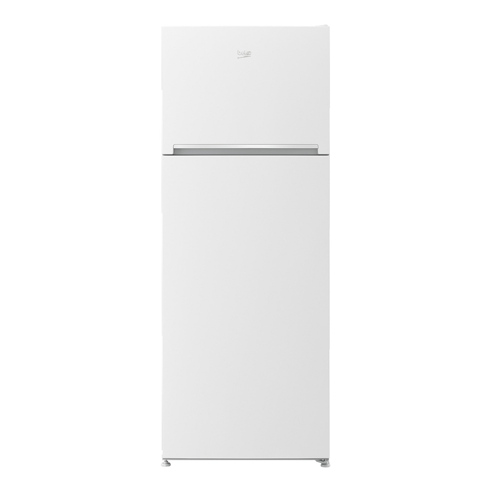 Frigider cu doua usi Beko RDSE465K40WN / 437 l / 185 cm / E / Alb photo 1