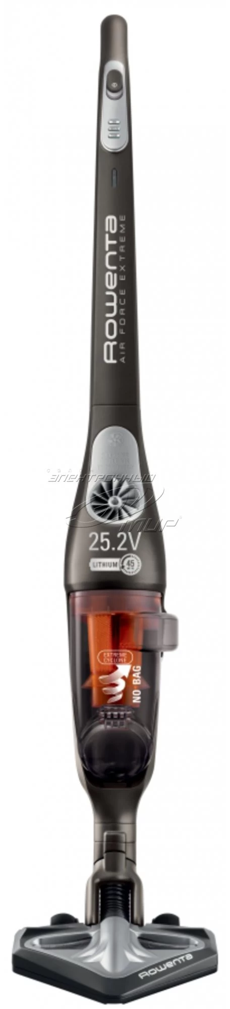 Пылесос вертикальный Rowenta RH8829WO / 25Вт / Серый photo 1