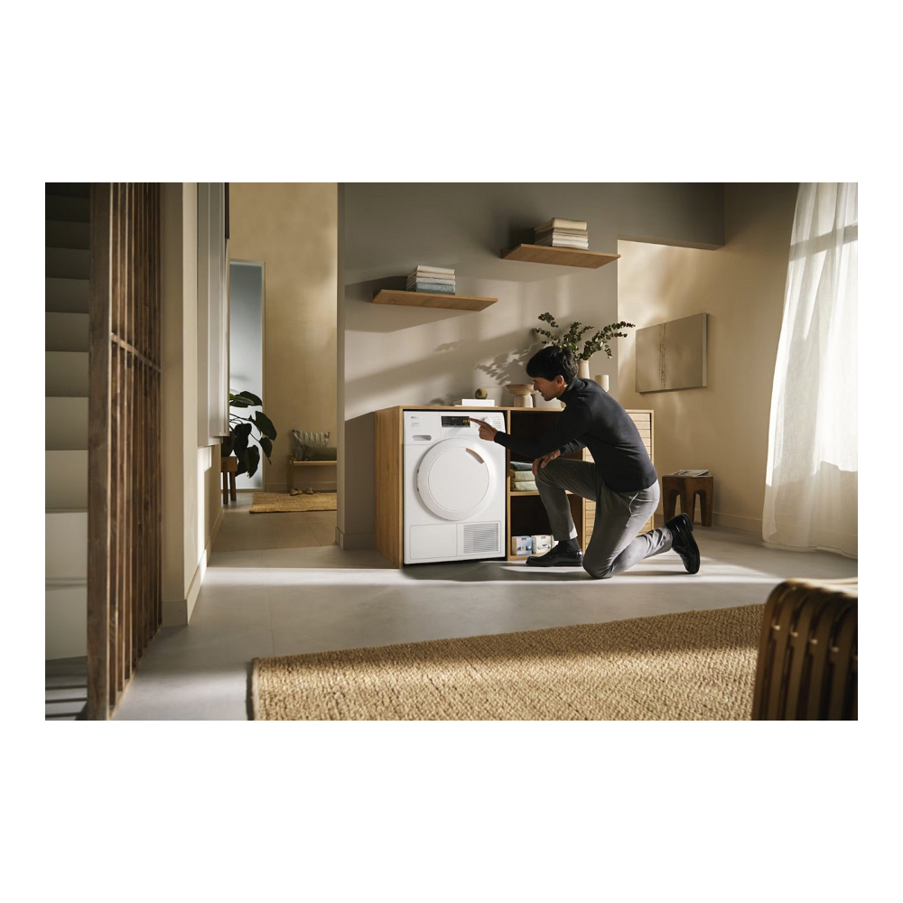Masina de uscat rufe Miele TEA535WP / 8 kg / C / Alb photo 5