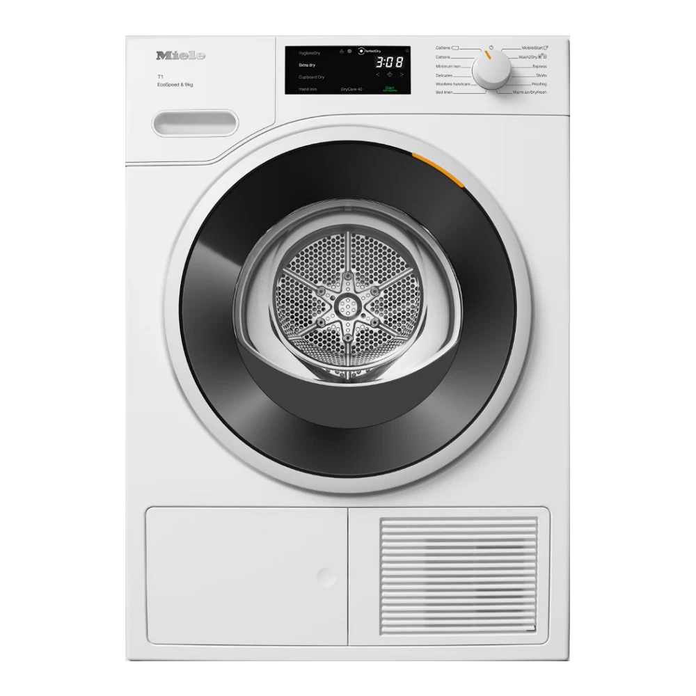 Сушильная машина Miele TWD640WP / 9 кг / A+++ / Белый photo 1