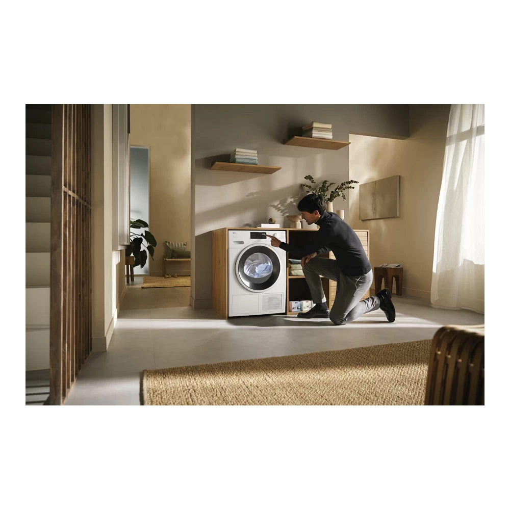 Сушильная машина Miele TWD640WP / 9 кг / A+++ / Белый photo 5