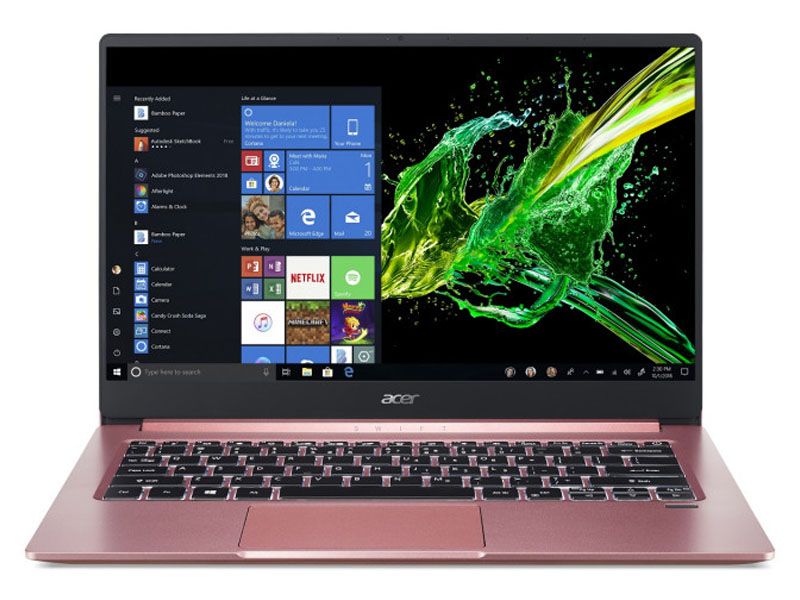 Ноутбук Acer Ультрабук Swift 1 Swift 1 Sakura Pink (SF114-32-P0WQ) 14” / 8 ГБ / 256 ГБ / Pentium Silver / UHD Graphics / Розовый photo 1 Ноутбук Acer Ультрабук Swift 1 Swift 1 Sakura Pink (SF114-32-P0WQ) 14” / 8 ГБ / 256 ГБ / Pentium Silver / UHD Graphics / Розовый photo 1
