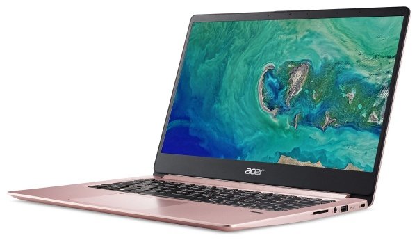 Ноутбук Acer Ультрабук Swift 1 Swift 1 Sakura Pink (SF114-32-P0WQ) 14” / 8 ГБ / 256 ГБ / Pentium Silver / UHD Graphics / Розовый photo 7