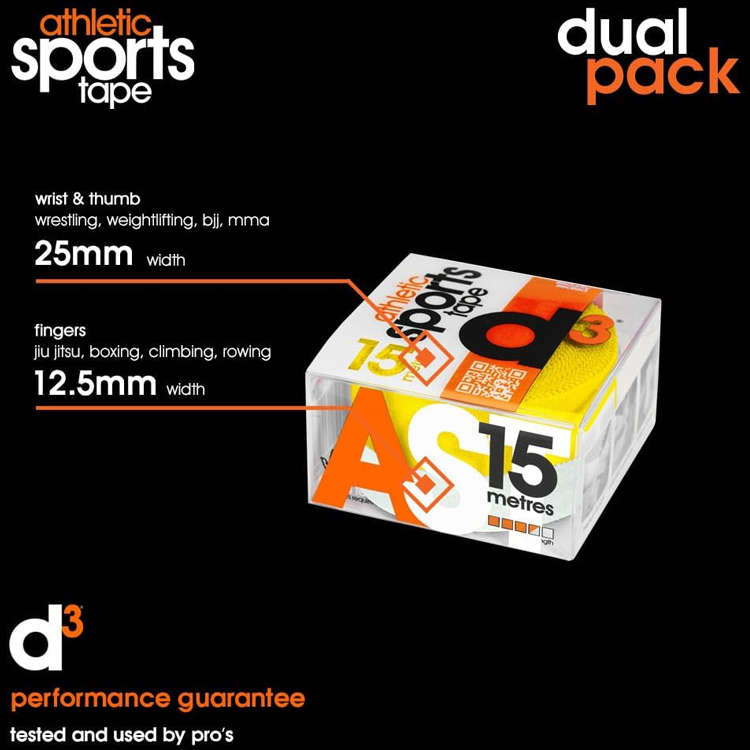 Banda sport d3 AST Athletic Strapping 25+12.5mm DualPK photo 3