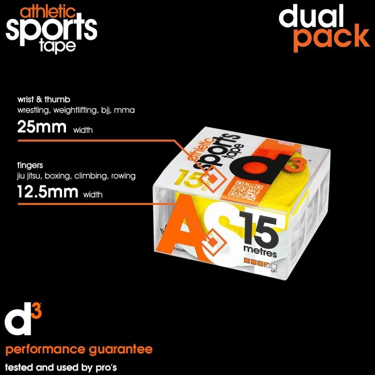 Banda sport d3 AST Athletic Strapping 25+12.5mm DualPK photo 3