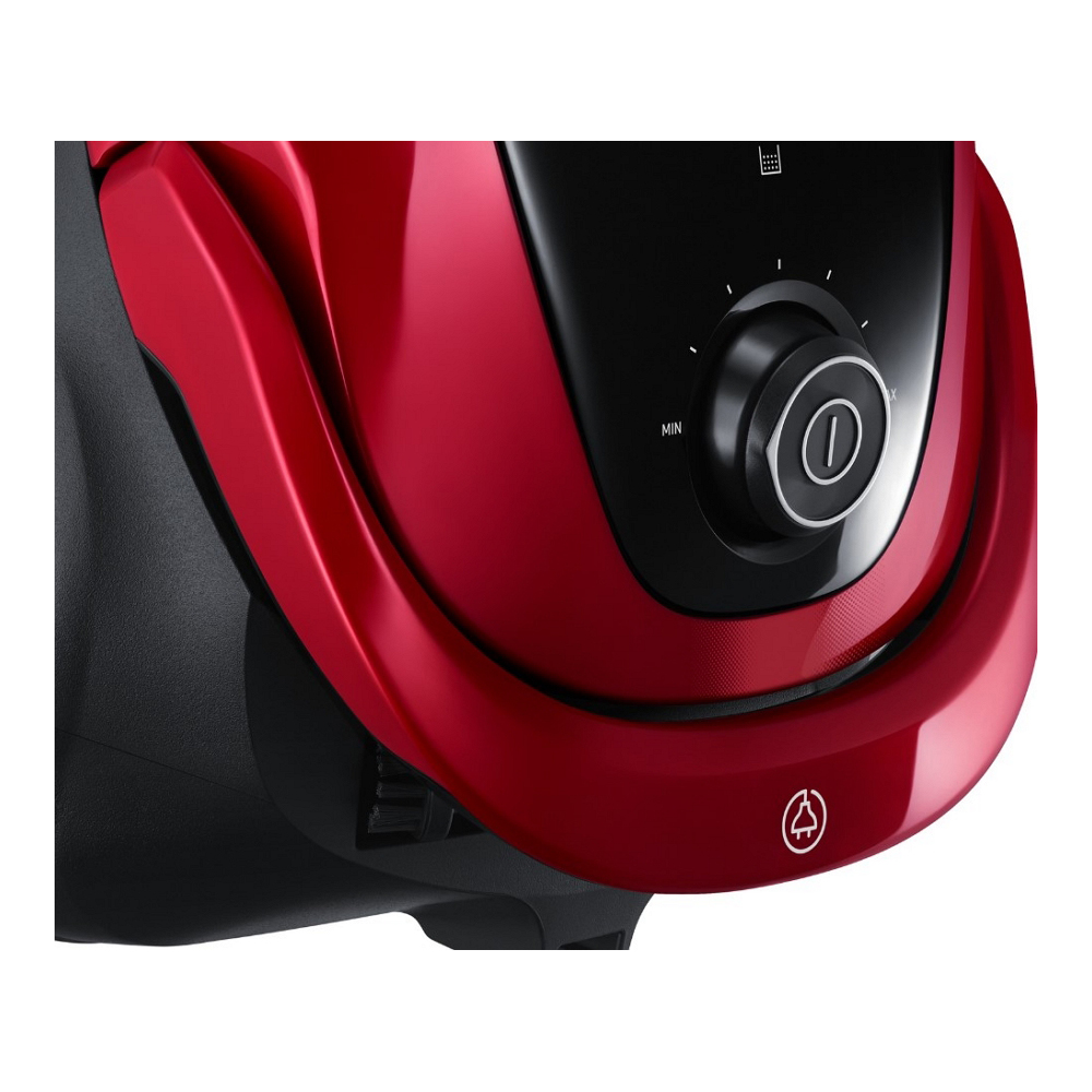 Пылесос с мешком Samsung VC07M25E0WR / 750Вт / Бордовый photo 4