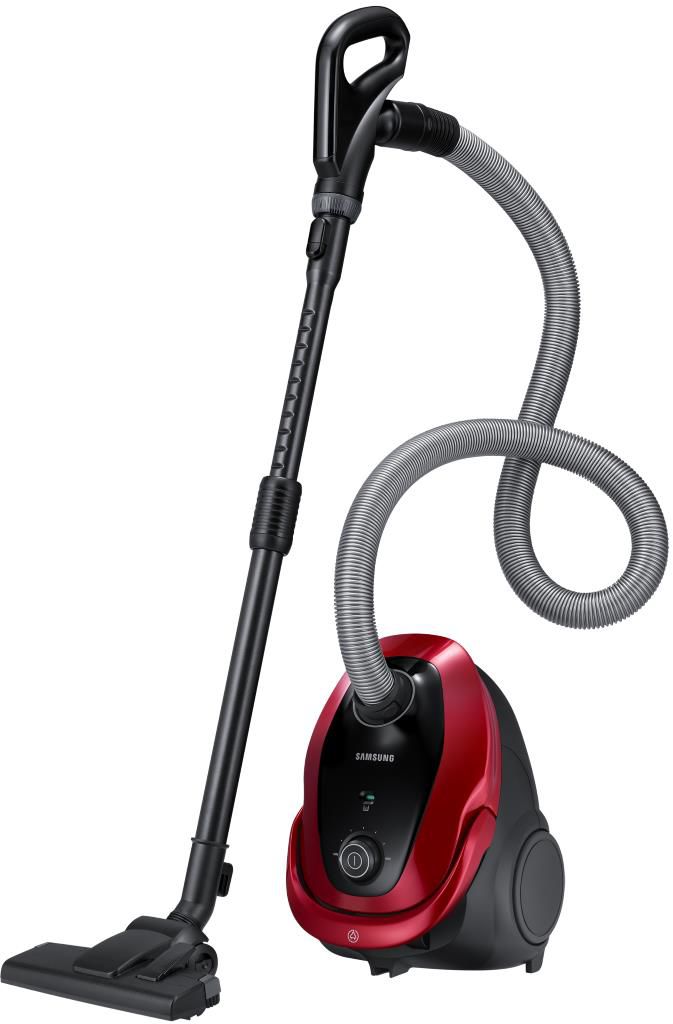 Aspirator cu sac Samsung VC15M255AWR / 1500W / Bordo photo 2