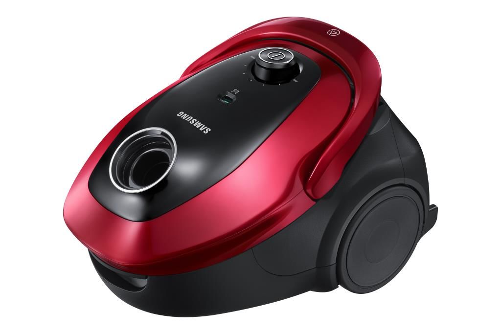 Aspirator cu sac Samsung VC15M255AWR / 1500W / Bordo photo 3