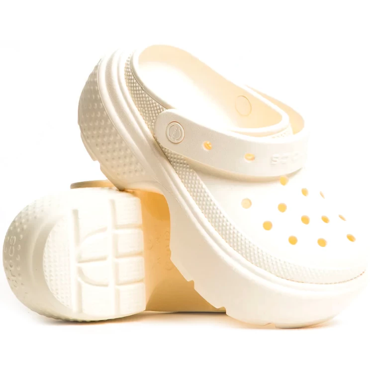 Шлепанцы Crocs Stomp Clog / Женский / 37-38 / Бежевый photo 4