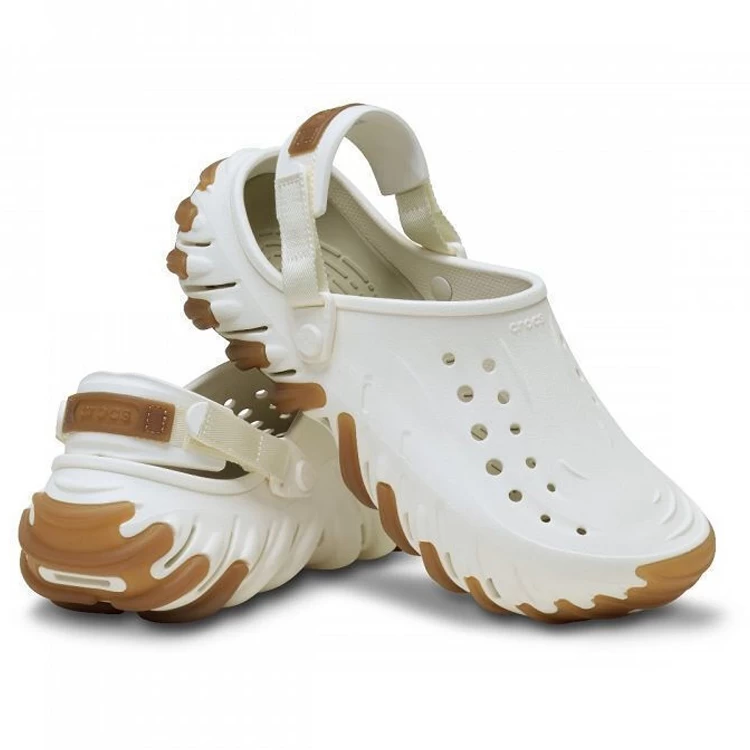 Slapi Crocs Echo Gum RO Clog pt Femei / 37-38 / Alb photo 5