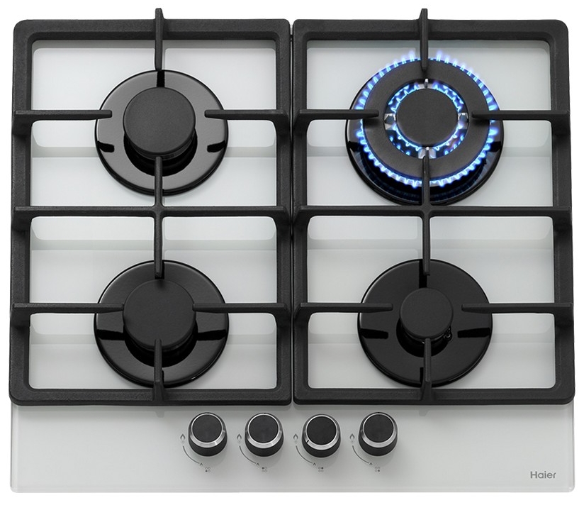 Встраиваемая газовая панель Haier HHXG64CWW photo 1 Встраиваемая газовая панель Haier HHXG64CWW photo 1