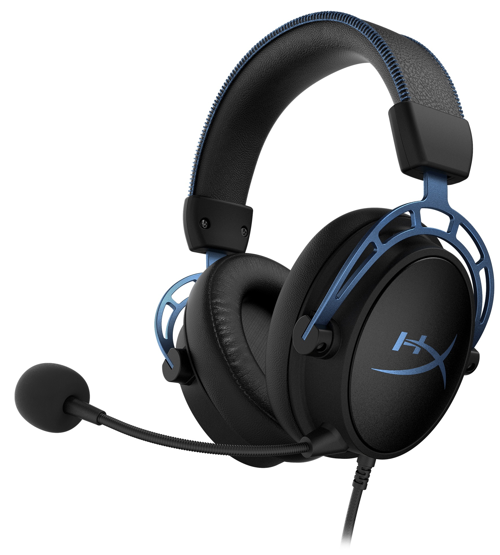 Căști HyperX Negru cu albastru / Gaming / Negru cu albastru photo 1 Căști HyperX Negru cu albastru / Gaming / Negru cu albastru photo 1