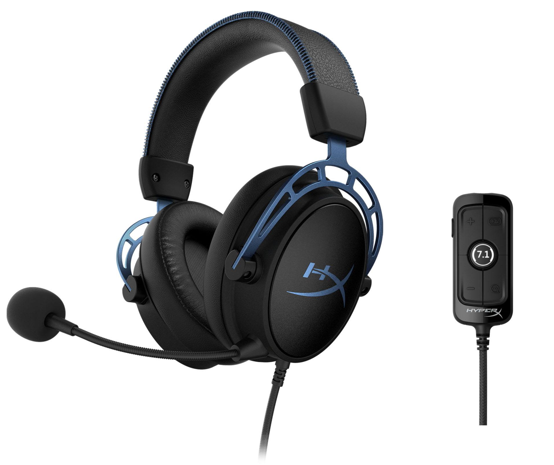 Căști HyperX Negru cu albastru / Gaming / Negru cu albastru photo 10