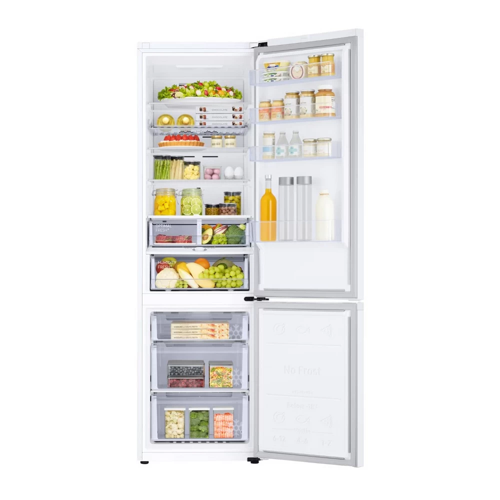 Frigider cu doua usi Samsung RB38C675EWW / 390 l / 203 cm / E / Alb photo 2