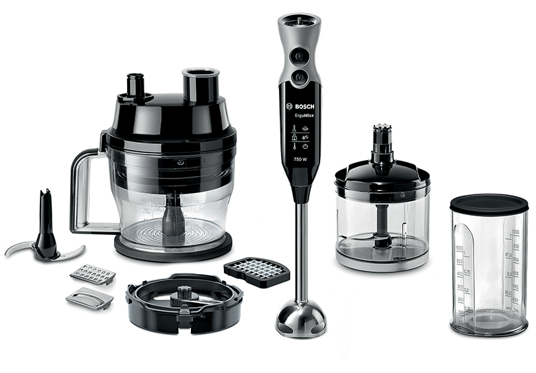 Blender Bosch MSM671X0, 800 ml, 750 W, 12 trepte viteza, Negru cu inox photo 1 Blender Bosch MSM671X0, 800 ml, 750 W, 12 trepte viteza, Negru cu inox photo 1