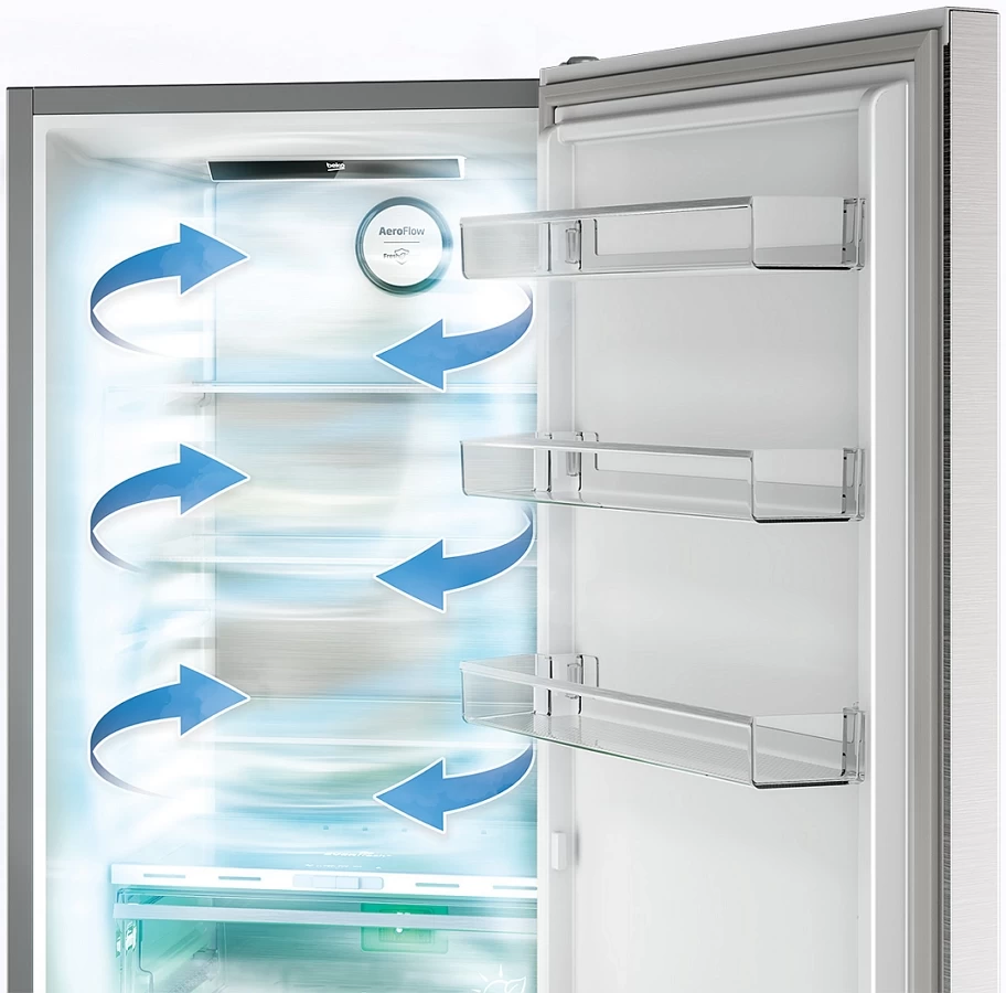 Frigider cu doua usi Beko B1RCNA364XB / 316 l / 186.5 cm / E / Gri photo 10