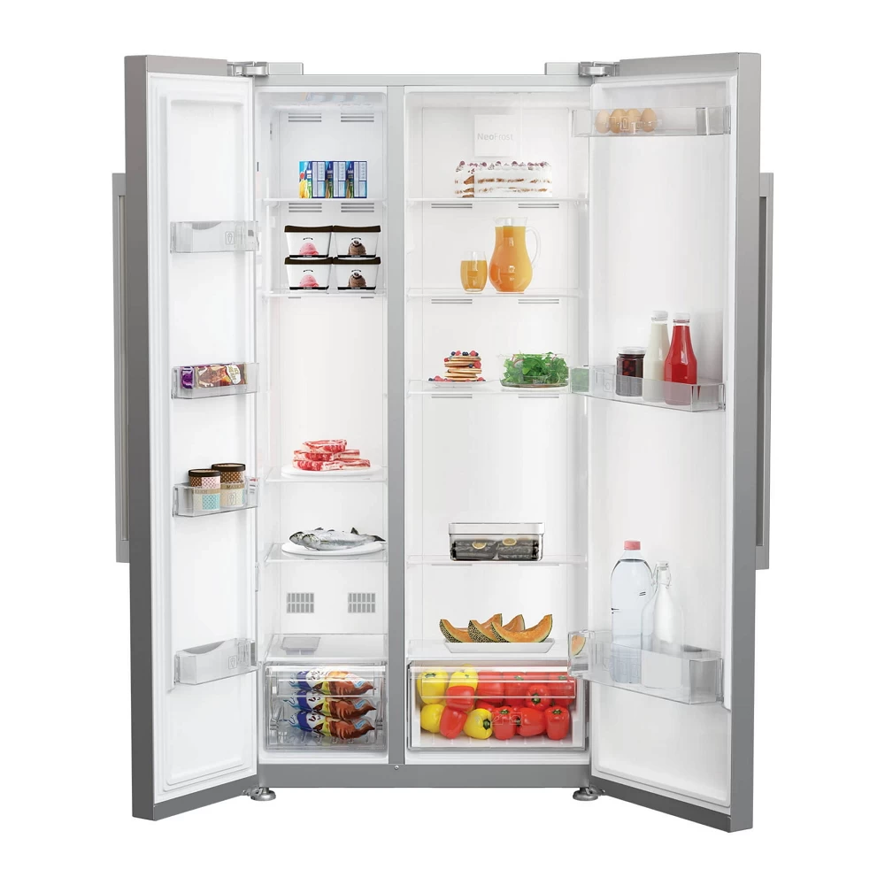 Холодильник Side-by-Side Beko GNE64021XB / 580 л / 179 см / F / Серый photo 2
