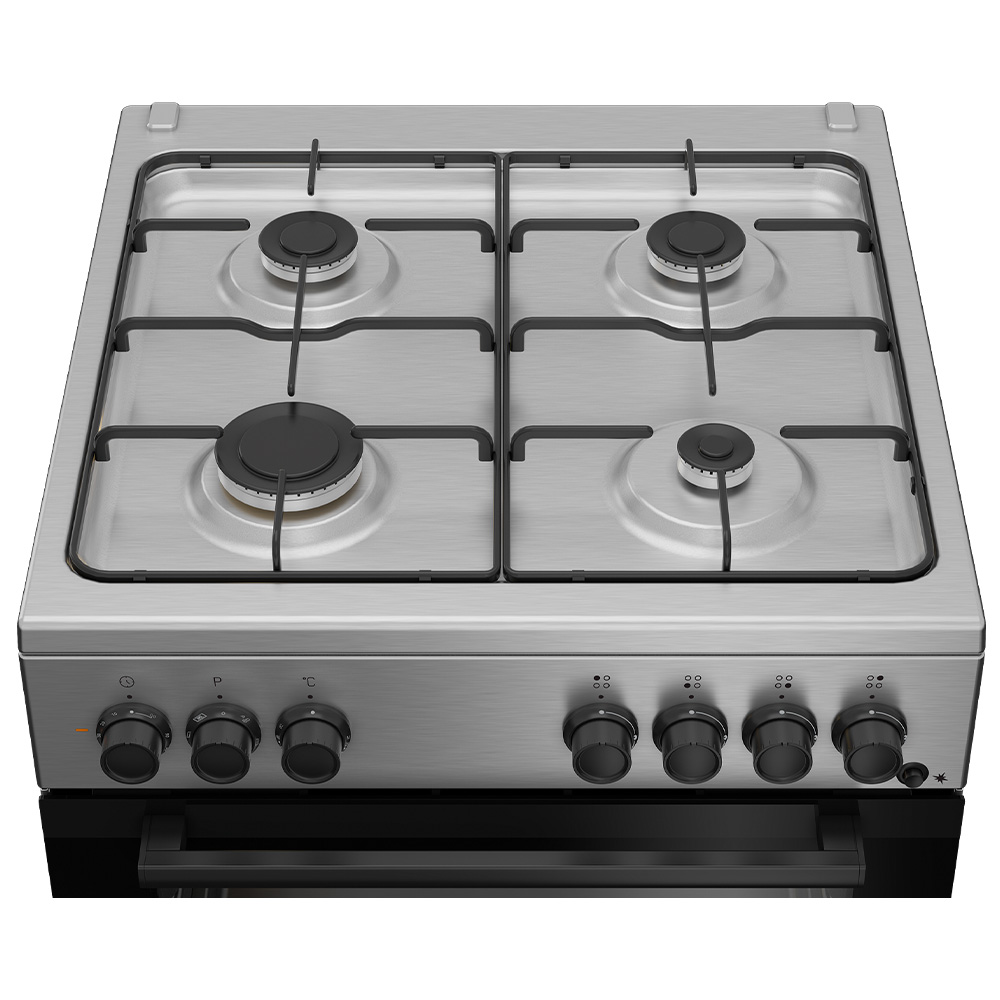 Aragaz pe gaz Beko FBSE62120XD / 4 arzatoare / 60 cm / Inox photo 5