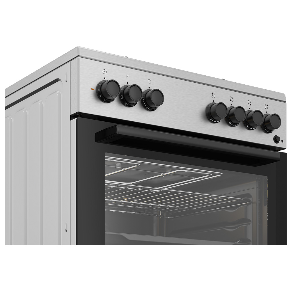 Aragaz pe gaz Beko FBSE62120XD / 4 arzatoare / 60 cm / Inox photo 6