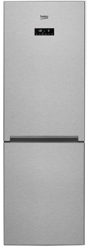 Холодильник двухдверный Beko RCNA365E20ZXP / 309 л / 185 см / A+ / Серый photo 1